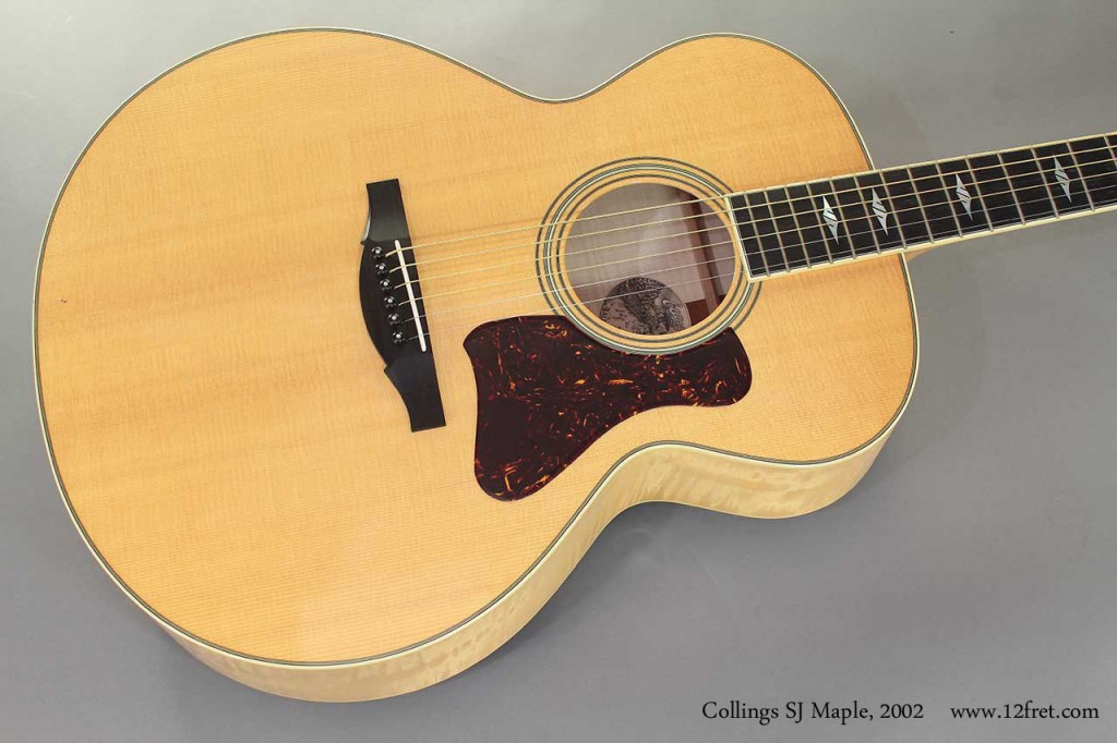 It's always fun to review a Collings guitar.   The build quality is always exceptional, the materials are top notch, and the tone is all there.  This 2002 Collings SJ Maple is no exception.