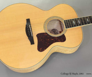 2002 Collings SJ Maple (consignment) SOLD