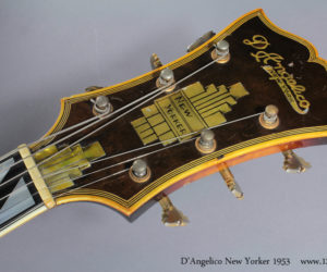 1953 D'Angelico New Yorker No Longer Available