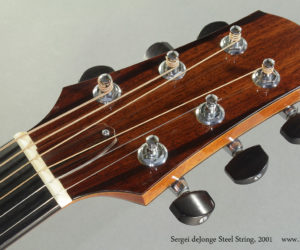 2001 Sergei deJonge Steel String (consignment)  SOLD