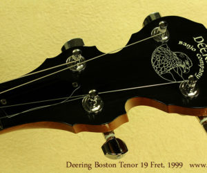 Deering Boston 19-Fret Tenor Banjo 1999  SOLD