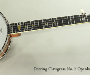 ❌SOLD❌ Deering Clawgrass No. 2 Openback Banjo,2016