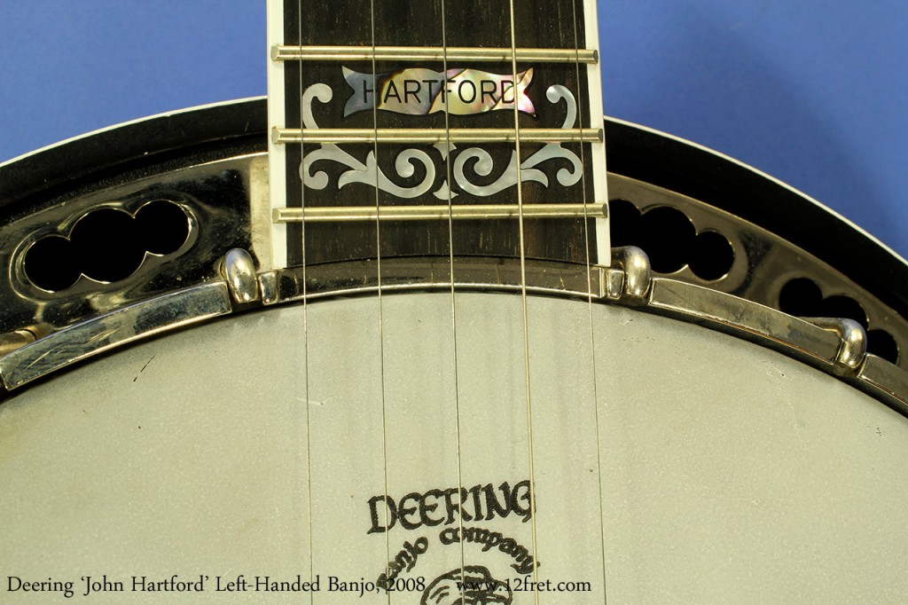 Here's a great-condition, left-handed Deering John Hartford banjo, now available for $1950 CAD including case!