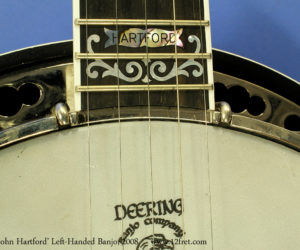 Deering John Hartford left-handed banjo 2008 (consignment) SOLD