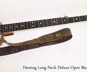 ❌SOLD❌ Deering Long Neck Deluxe Open Back Banjo, 1988