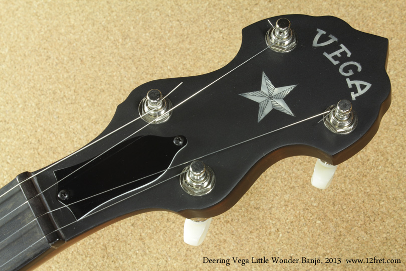 The Vega Little Wonder is intended to be a quality instrument at a reasonable price - so it uses quality woods (maple and ebony) and good hardware but doesn't have a lot of decoration.