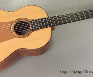 2010 Sergei de Jonge Classical Guitar NO LONGER AVAILABLE