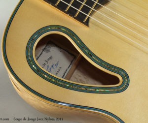 ❌SOLD❌ Sergei De Jonge Maple Jazz Nylon 2011