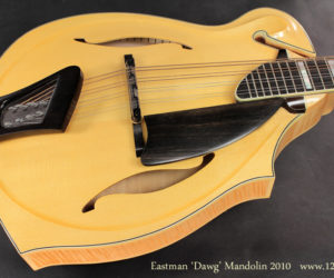 2010 Eastman Dawg Mandolin (consignment) No Longer Available