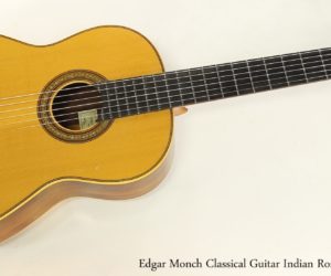 ❌SOLD❌ Edgar Monch Classical Guitar, 1967