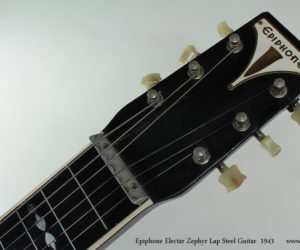 Epiphone Electar Zephyr Lap Steel Guitar 1943 No Longer Available