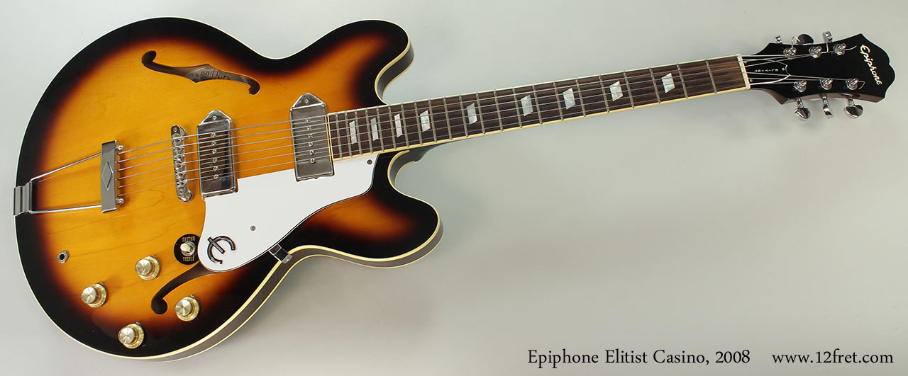 Epiphone casino elitist for cheap sale