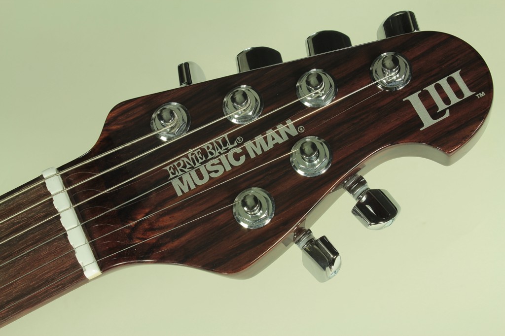 The Ernie Ball Music Man L3 rosewood neck is an exceptional sounding and playing guitar!