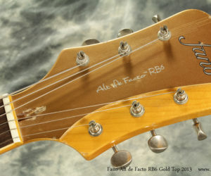 2013 Fano Alt de Facto EB6 Gold Top SOLD