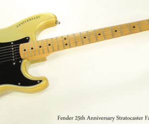 ❌SOLD❌  Fender 25th Anniversary Stratocaster Faded Silver, 1979