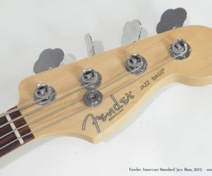 2012 Fender American Standard Jazz Bass (consignment)  SOLD