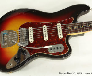 1963 Fender Bass VI (consignment)  SOLD