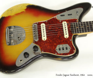 1964 Fender Jaguar Sunburst  (consignment)  SOLD