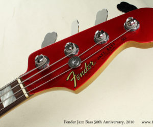 2010 Metallic Red Fender 50th Anniversary Jazz Bass  SOLD