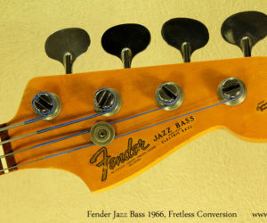 Fender Jazz Bass 1966 - Fretless Conversion (consignment) No longer available