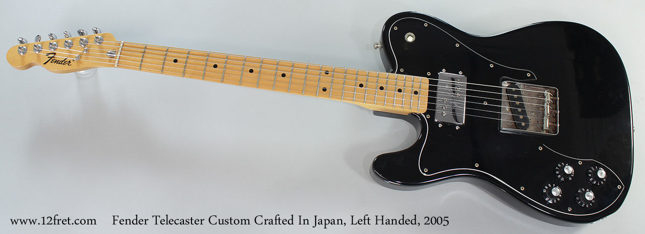 2005 Fender Telecaster Custom Crafted In Japan Left Handed SOLD 