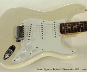 1990 Fender Signature Edition 59 Stratocaster  SOLD