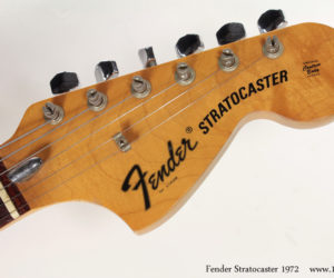 1972 Sunburst Fender Stratocaster  SOLD