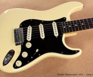 1974 Fender Stratocaster Refinished White No Longer Available