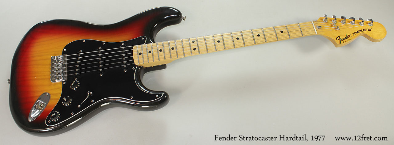 1977 Fender Stratocaster Hardtail | www.12fret.com