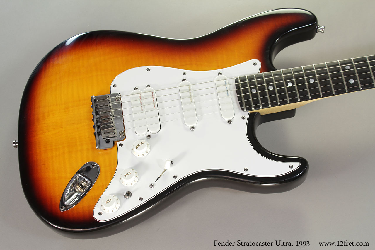 1993 Fender Stratocaster Ultra Sunburst | www.12fret.com