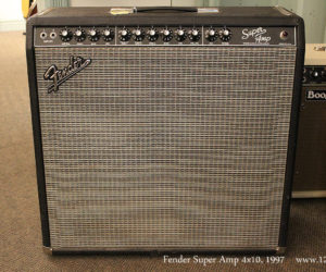 ❌SOLD❌ 1997 Fender Super Amp 4x10