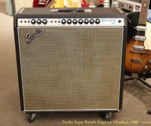 ❌SOLD❌ Fender Super Reverb Amplifier Silverface, 1968