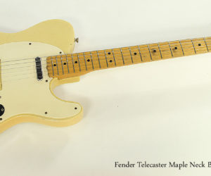 ❌ SOLD ❌  1966 Fender Telecaster Maple Neck Blonde