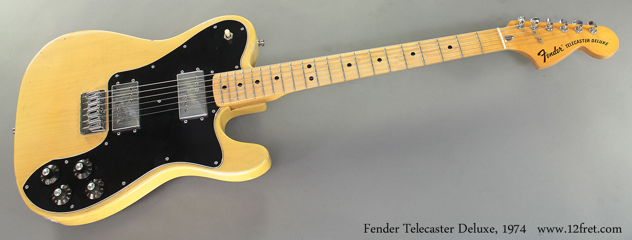 1974 Fender Telecaster Deluxe | www.12fret.com