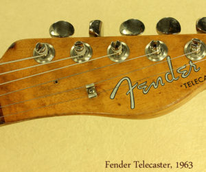 Fender Telecaster 1963  NO LONGER AVAILABLE