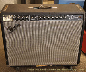 ❌SOLD❌  Fender Twin Reverb Amplifier 2x12 Blackface, 1965 (REDUCED)