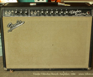 1966 Blackface Fender Vibrolux Reverb Amplifier (consignment) SOLD