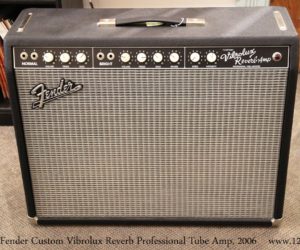 ❌SOLD❌ Fender Custom Vibrolux Reverb Professional Tube Amp, 2006