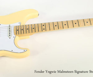 ❌ SOLD ❌  2008 Fender Yngwie Malmsteen Signature Stratocaster