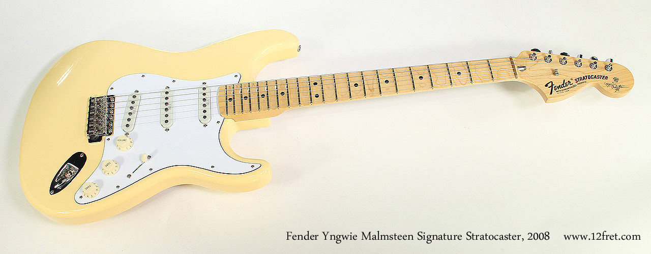 Yngwie Malmsteen Signature Stratocaster® Artist Series Fender® Custom Shop