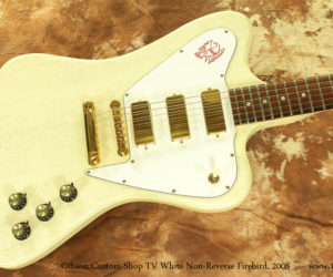 2008 Gibson CS Non-Reverse TV White Firebird (consignment)  SOLD