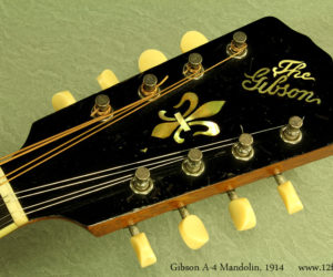 Gibson A-4 Mandolin 1914 (consignment) Sold