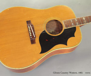 1965 Gibson Country Western (consignment)  SOLD