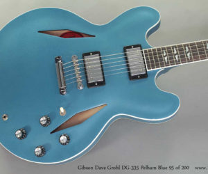 SOLD!!! Gibson Dave Grohl DG-335 Pelham Blue