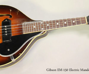 ❌SOLD❌  1949 Gibson EM-150 Electric Mandolin