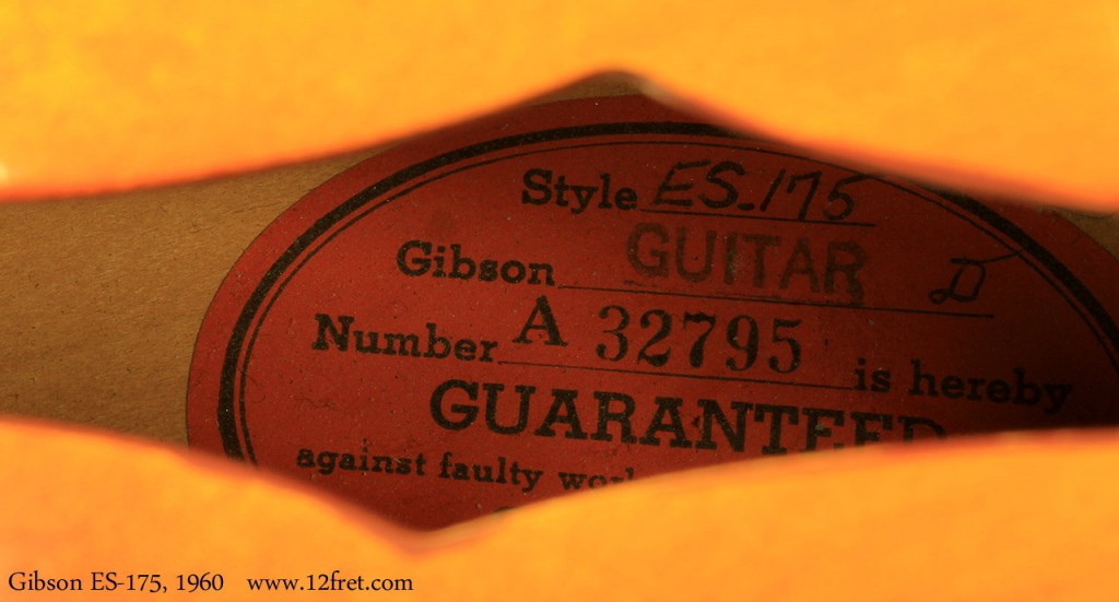 This is a fantastic example of a 1960 Gibson  ES-175 D.   Gibson began production of the ES-175 in 1949 as a mid-price, laminate alternative to the L-5.  In 1953, the D model was introduced, featuring two pickups, and in 1957, the new PAF humbucking pickups started appearing on production models.