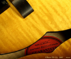 No longer Available! Gibson ES-175 2007