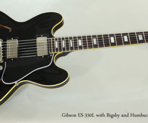 ❌SOLD❌   2015 Gibson ES-330L with Bigsby, Black  REDUCED