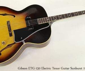 ❌SOLD❌ Gibson ETG-150 Electric Tenor Guitar Sunburst 1961