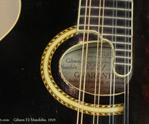 1919 Gibson F2 Mandolin  SOLD